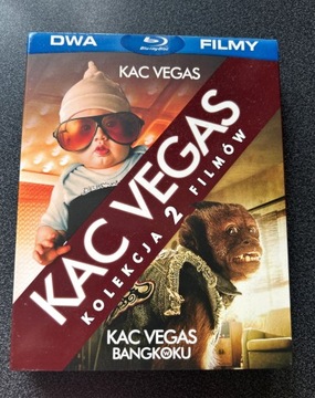 Kac Vegas kolekcja 2 filmów Blu Ray 