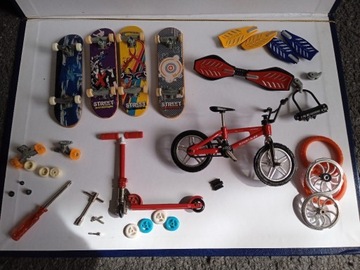 Fingerboard, fingerscooter... zestaw