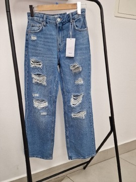 Spodnie jeansowe Bershka Claudia r 34