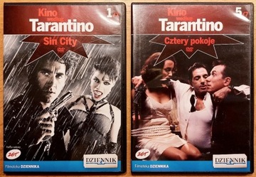 Tarantino: "Sin City" + "Cztery pokoje" 2xDVD