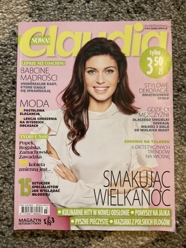 Claudia magazyn czasopismo miesięcznik 3/2016