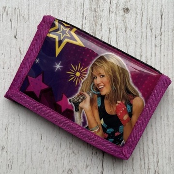 Materiałowy portfel Hannah Montana Disney