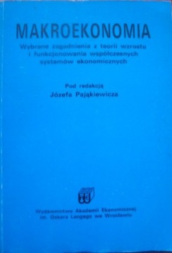 Makroekonomia pod red. Józefa Piątkowicza 