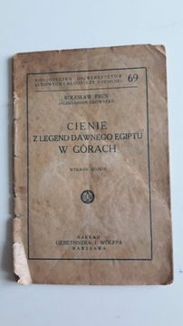 Cienie. Z legend dawnego Egiptu. W górach. B. Prus