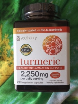 Turmeric youtheory 2250 mg kurkuma