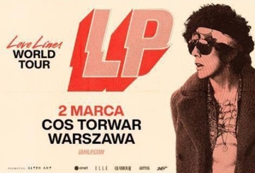 2 bilety LP-Love Lines World Tour -  Warszawa 