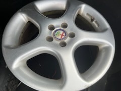 Komplet felg aluminiowych+koło zapasowe Alfa Romeo