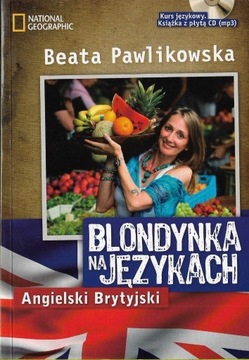 x Blondynka na językach Angielski brytyjski + CD 