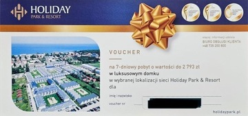 VOUCHER HOLIDAY PARK