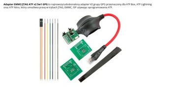 Adapter EMMC/JTAG ATF v2 5w1 GPG