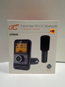 TRANSMITER FM MARKI LTC Z FUNKCJĄ BLUETOOTH ORAZ S