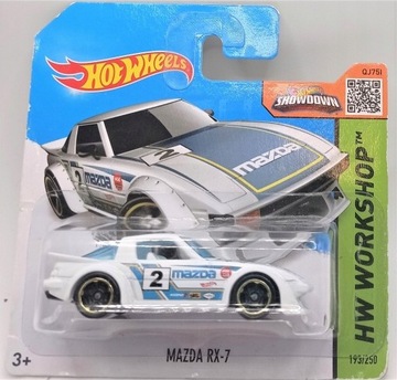 Samochodzik Mattel Hot Wheels Mazda Rx7