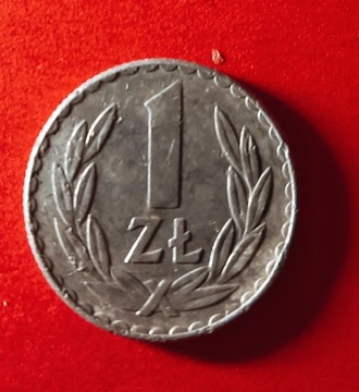 1 zł 1976r bez znaku mennicy