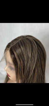 Peruka lace front 100% prawdziwy naturalny włos