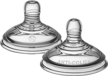 TOMMEE TIPPEE SMOCZEK ANTYKOLKOWY ADVANCED 0m+ 2x