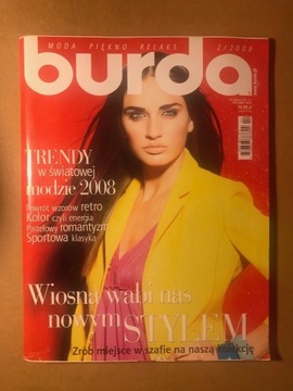 MAGAZYN BURDA 2 2008