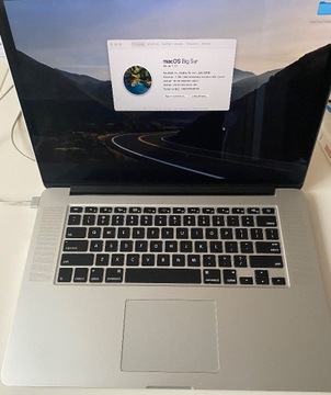 Apple MacBook Pro 15"A1398,Intel i7,16GB Ram,256GB