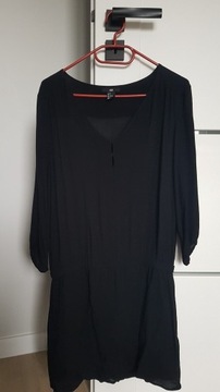 Tunika sukienka H&M rozm. 38 czarna