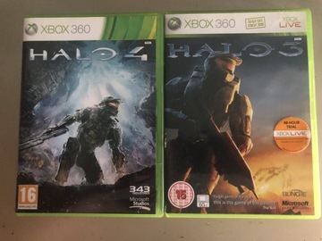 Gry Halo 3 i 4 Xbox 360