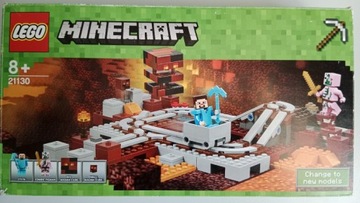 LEGO Minecraft 21130 - linia kolejowa 