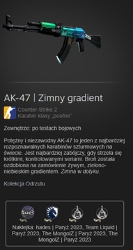 AK-47 | Zimny gradient po testach bojowych