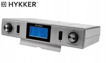 Radio sieciowe, podszafkowe FM Hykker 220092-KR-WH