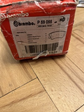 Klocki hamulcowe przód Brembo P 59 055 Insignia