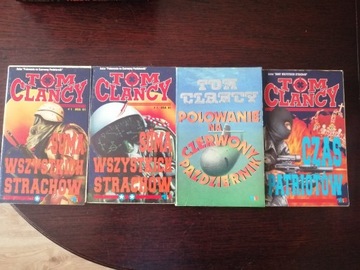 Tom Clancy zestaw 3 powieści (4 tomy)