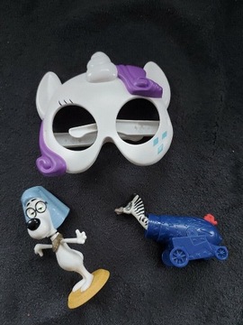 Figurki okulary zebra mc Donald zestaw 