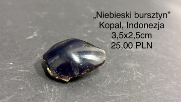 Niebieski bursztyn (Kopal) - Indonezja