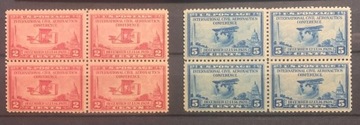 Znaczki pocztowe USA 1928 Aeronautics Conference 2c & 5c **