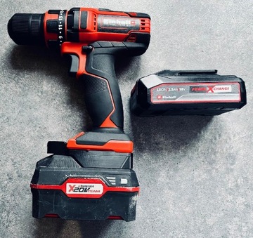 Adapter Einhell Power X na baterie Parkside X20V