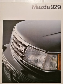 Prospekt Mazda 929 ...1987r UNIKAT