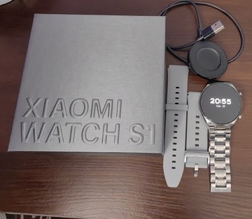 Sprzedam Xiaomi watch s1 Srebrny Super Stan
