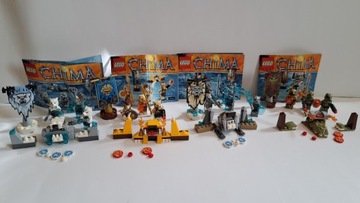 Lego Chima - 70229, 70230, 70232 - plemiona