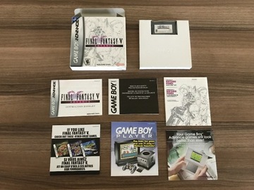 Final Fantasy V 5 Advance Game Boy, USA jak nowa
