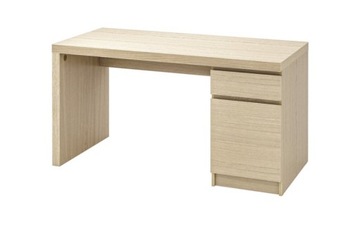 biurko Ikea malm 140x65