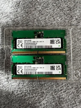 2x 8GB SO-DIMM DDR5-5200 Hynix