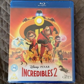 Iniemamocni 2 Incredibles 2 BR Blu-ray Pixar