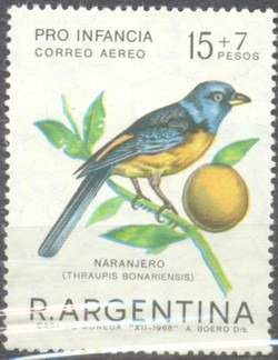 Argentyna - Ptaki, (zestaw 6059)