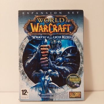 World of Warcraft Wrath of the Lich King pc box 