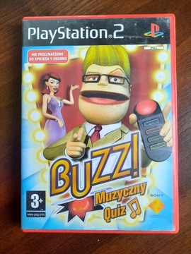 Buzz! Muzyczny Quiz PS2 Polska Wersja