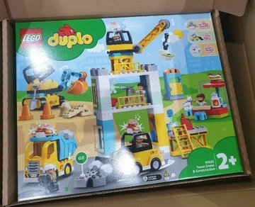 Bardzo duży zestaw Lego Duplo 10933!! Plac budowy!