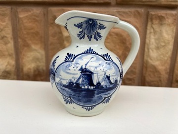 Wazon Dzbanek Porcelana Delft 