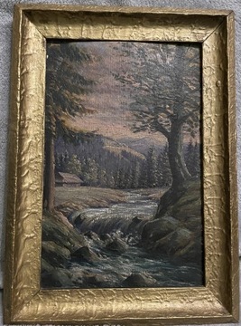 Obraz olejny 24 x 34 cm