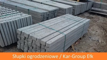  Słupki betonowe do siatki i pastucha / Kar-Group 