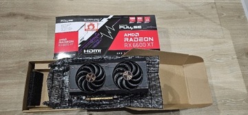 SAPPHIRE RX 6600 XT PULSE OC 8 GB jak nowa