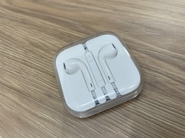 Oryginalne słuchawki Apple mini jack. Nowe