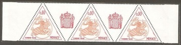 Znaczki P.68 Monako 1980
