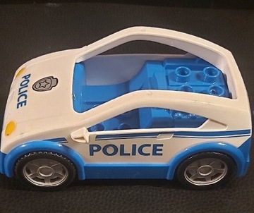Policyjny radiowóz-samochód policyjny-Lego Duplo